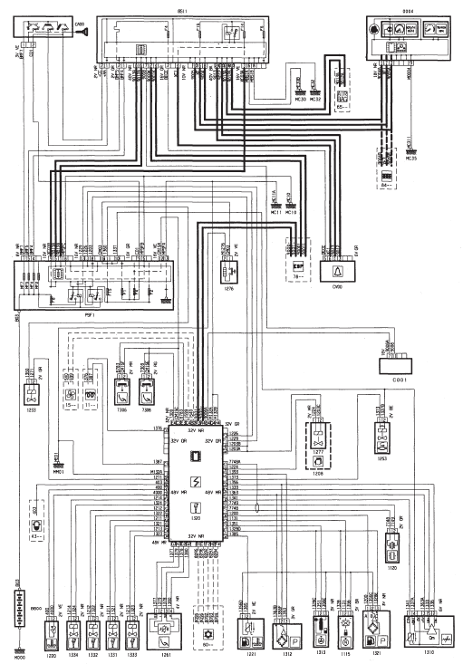 Injection allumage - DV4TED4 (8HY) Delphi C6 - avec refrigeration - avec controle de stabilite