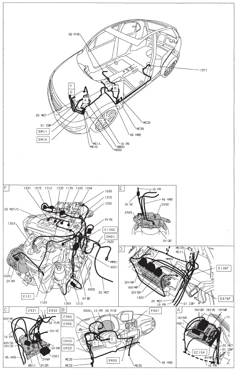 Injection allumage - TU1JP (HFX) Magnetti Marelli MM48P