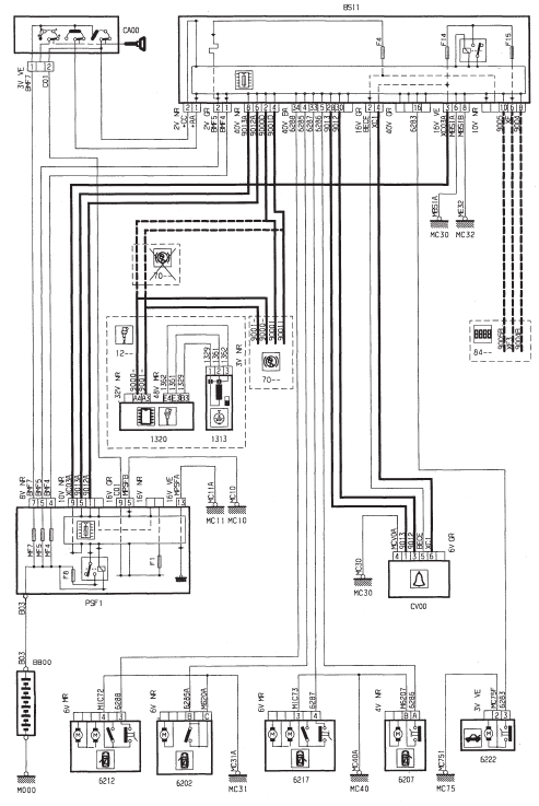 Information ouvrant - DV4TD (8HX) - avec plip