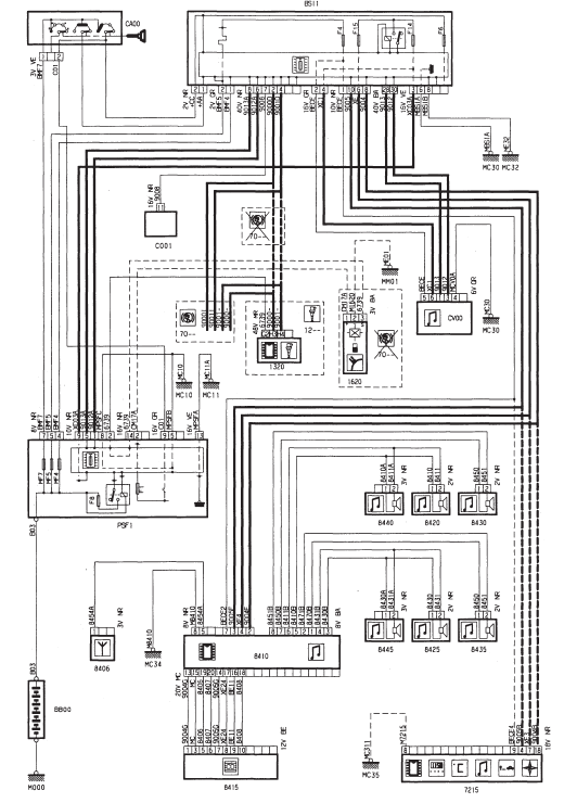 Autoradio - avec compact disque - TU1JP (HFX) - TU3JP (KFV)