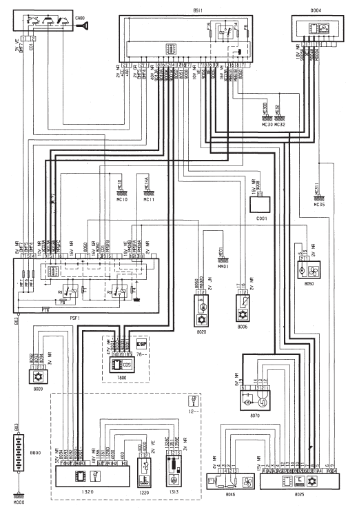 Refrigeration - DV4TED4 (8HY) - avec controle de stabilite