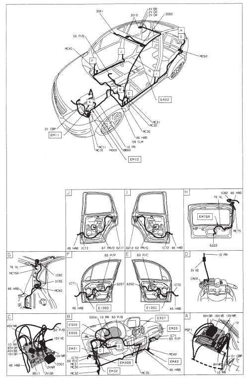 Eclairage interieur