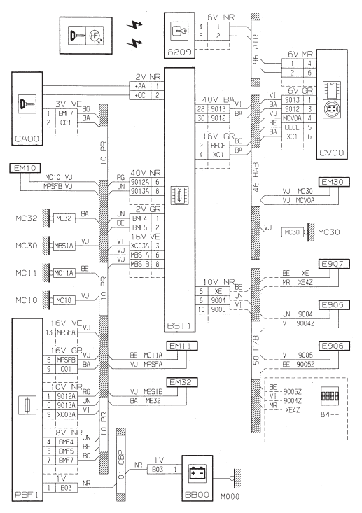 Bruiteur pile de telecommande