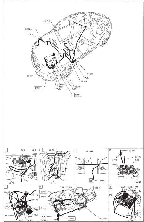 Essuie-vitre avant / lave-vitre avan