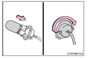 Clignotants avant (type à ampoule)