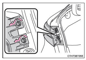 Clignotants arrière (type à ampoule)