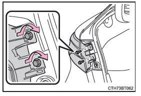 Clignotants arrière (type à ampoule)