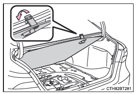 Retrait du kit de réparation anti-crevaison de secours