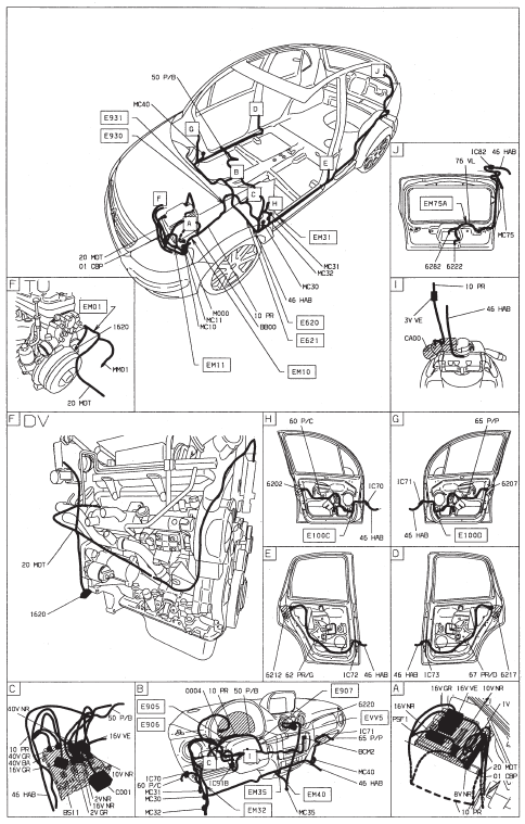 Condamnation centralisee - DV4TD (8HX)