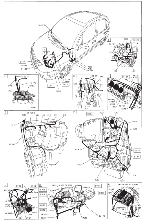 Injection allumage - DV4TED4 (8HY) Delphi C6 - avec refrigeration