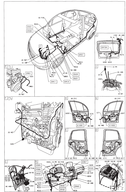 Condamnation centralisee - DV4TD (8HX) - avec PLIP