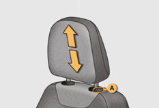 L'appui-tête est muni d'une armature possédant un crantage qui interdit la