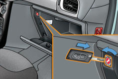 Ce témoin s'allume au combiné, contact mis et pendant toute la durée de la neutralisation.