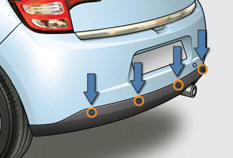 Il détecte tout obstacle (personne, véhicule, arbre, barrière...) derrière le véhicule,